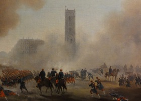 saint-jacques tower painting paris